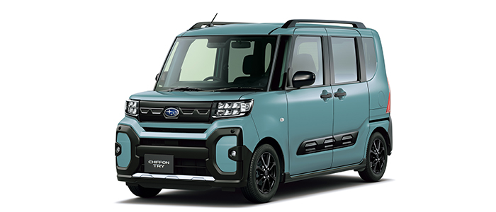 CHIFFON TRY 2WD レイクブルーメタリック