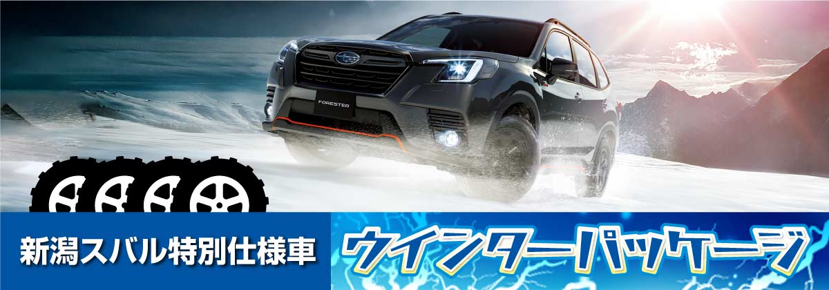 新潟スバル特別仕様車　ウィンターパッケージ