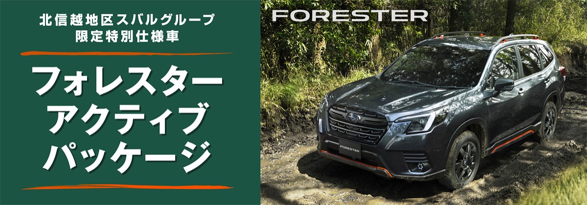 フォレスター アクティブパッケージ
